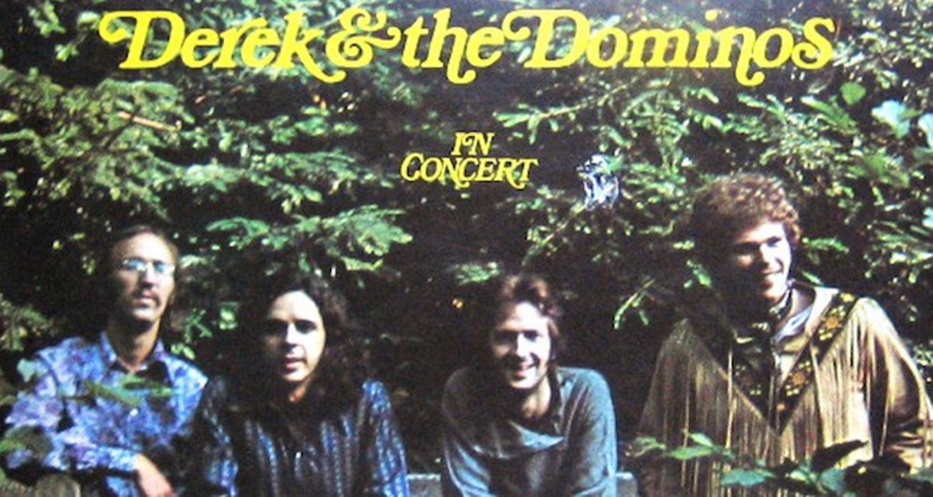 The short-lived Derek & the Dominos: Carl Radle, Bobby Whitlock, Eric Clapton and Jim Gordon.