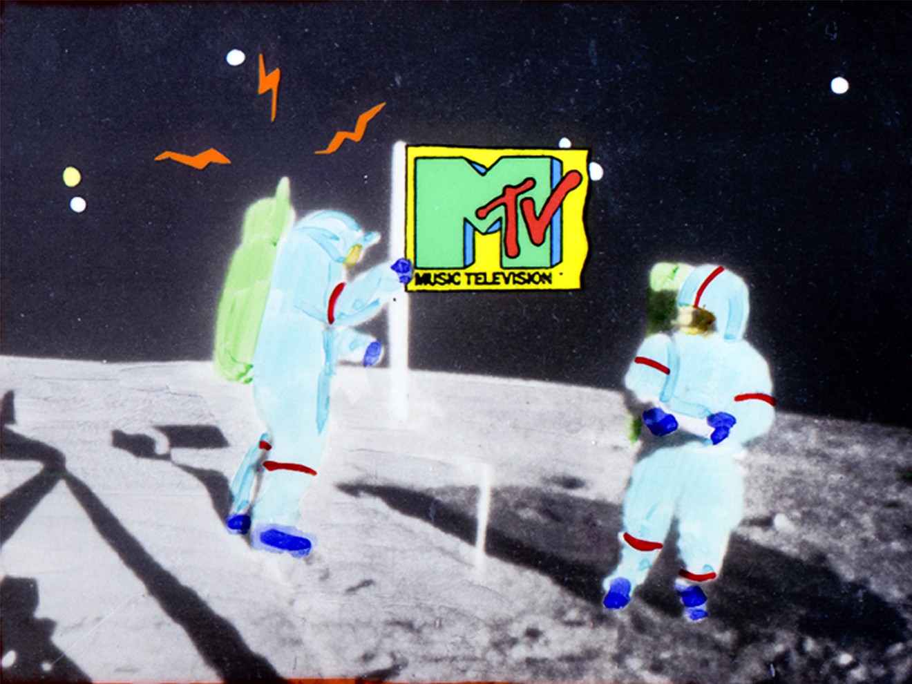 MTV's famous NASA moon footage was used in promos because it was in the public domain and was free to use. The channel debuted on August 1, 1981.