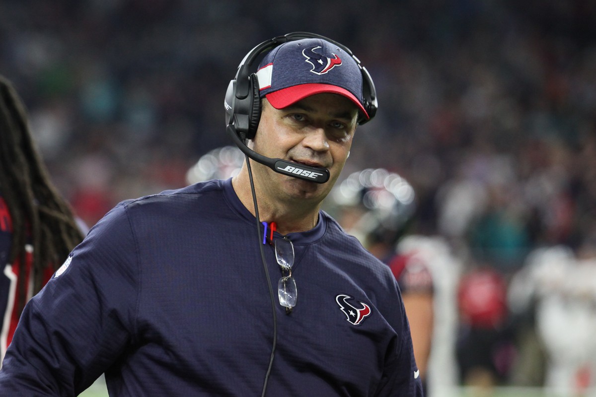Bill O'Brien will have to figure some things out with Will Fuller now gone for the season.