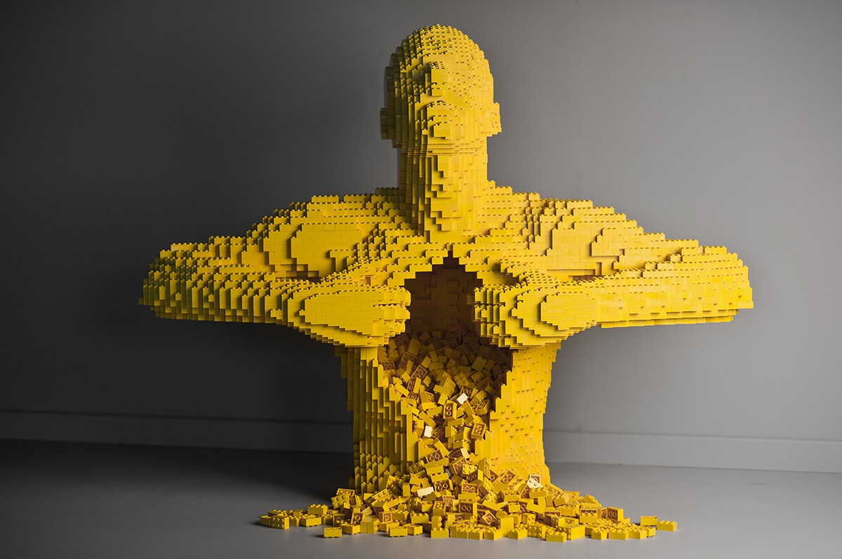 "The Art of the Brick" opens October 4 (members) and October 7 (public) at HMNS.