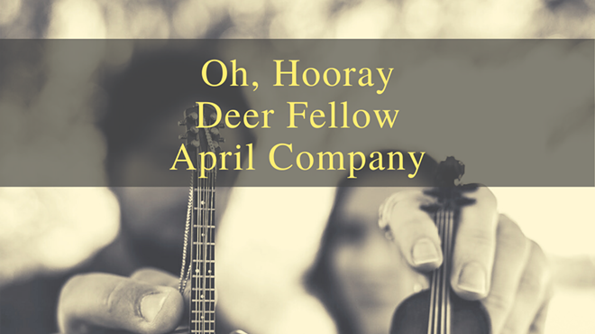 Oh, Hooray / Deer Fellow / April Company live at Bohemeo's
