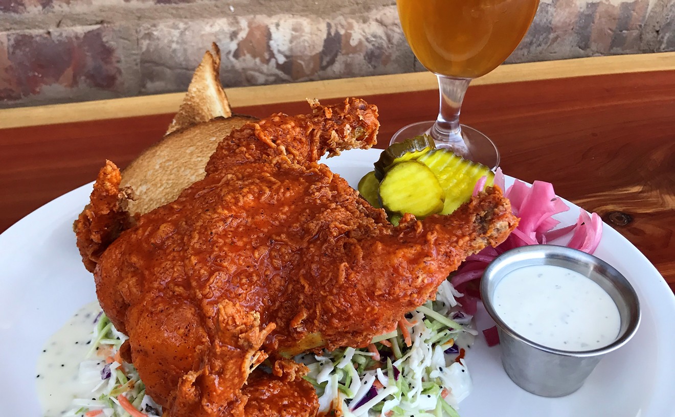The spicy hot hen served on coleslaw is available on Beaver West's menu starting January 2.
