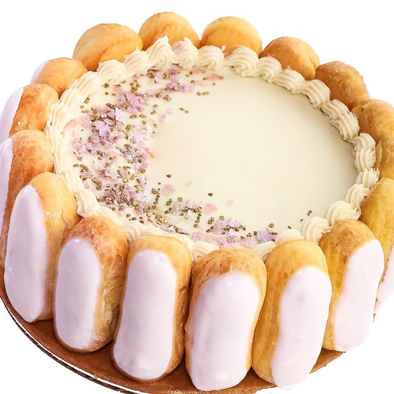 The Charlotte-Eclair is almost too pretty to eat. Almost.