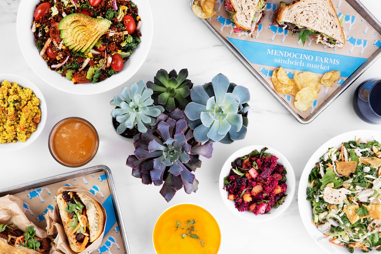 Mendocino Farms offers fresh and healthy choices.