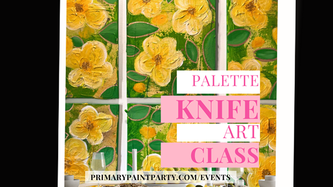 Palette Knife Art Class