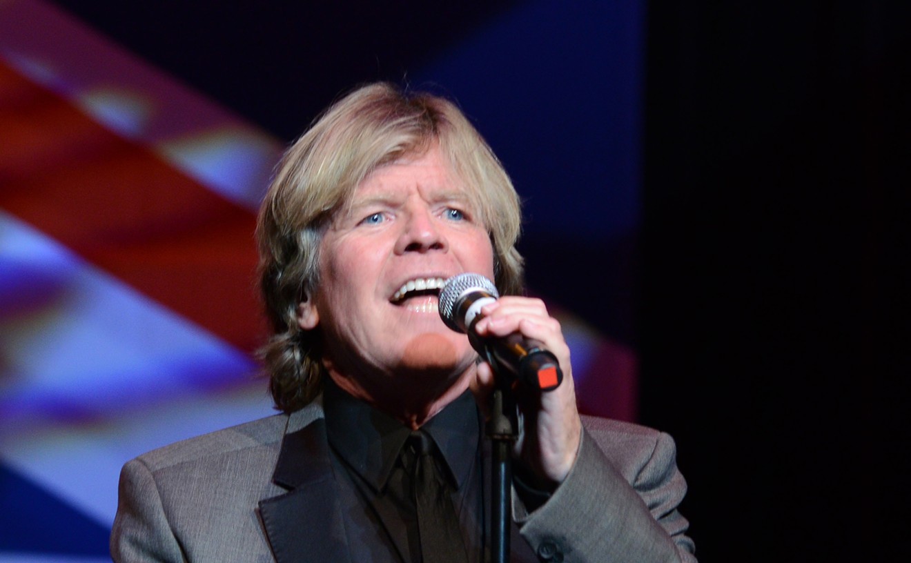 Peter Noone today, flying the flag for '60s British Invasion.