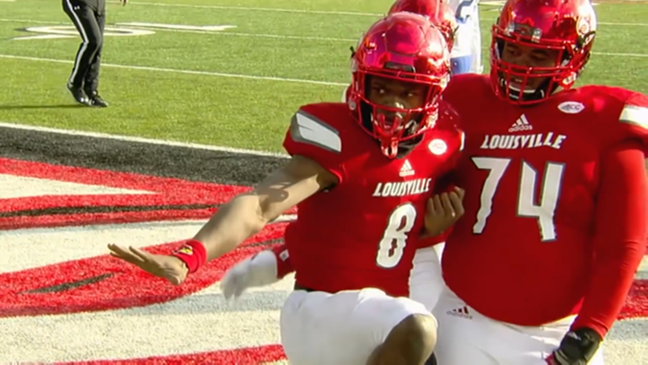 Oddsmakers see Lamar Jackson playing little to no football in his first professional season.