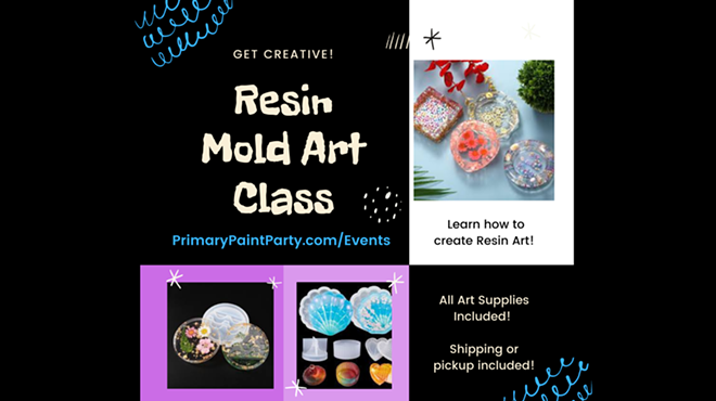 Resin Mold Art Class