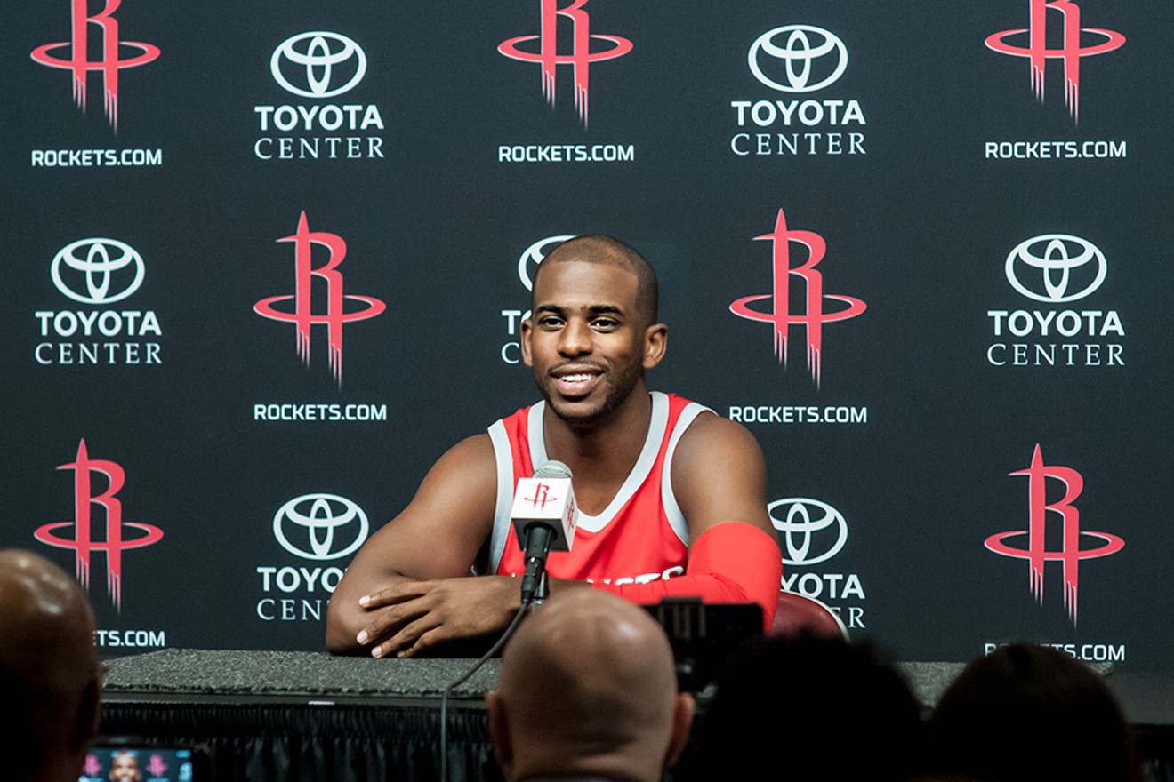 Chris Paul carried the Rockets to their game five win over the Jazz.