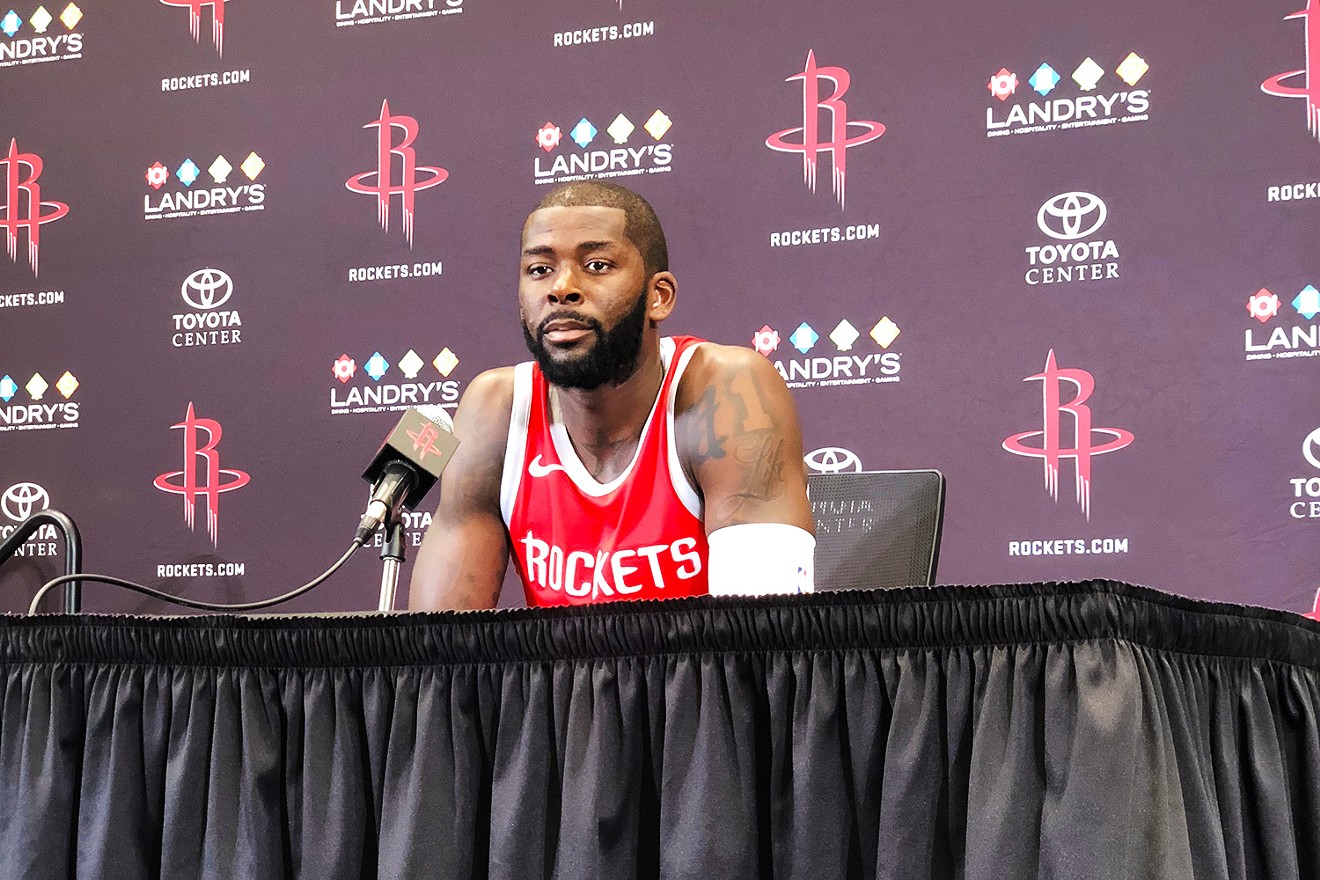 James Ennis went from starter to salary cap dump at the trading deadline for the Rockets.