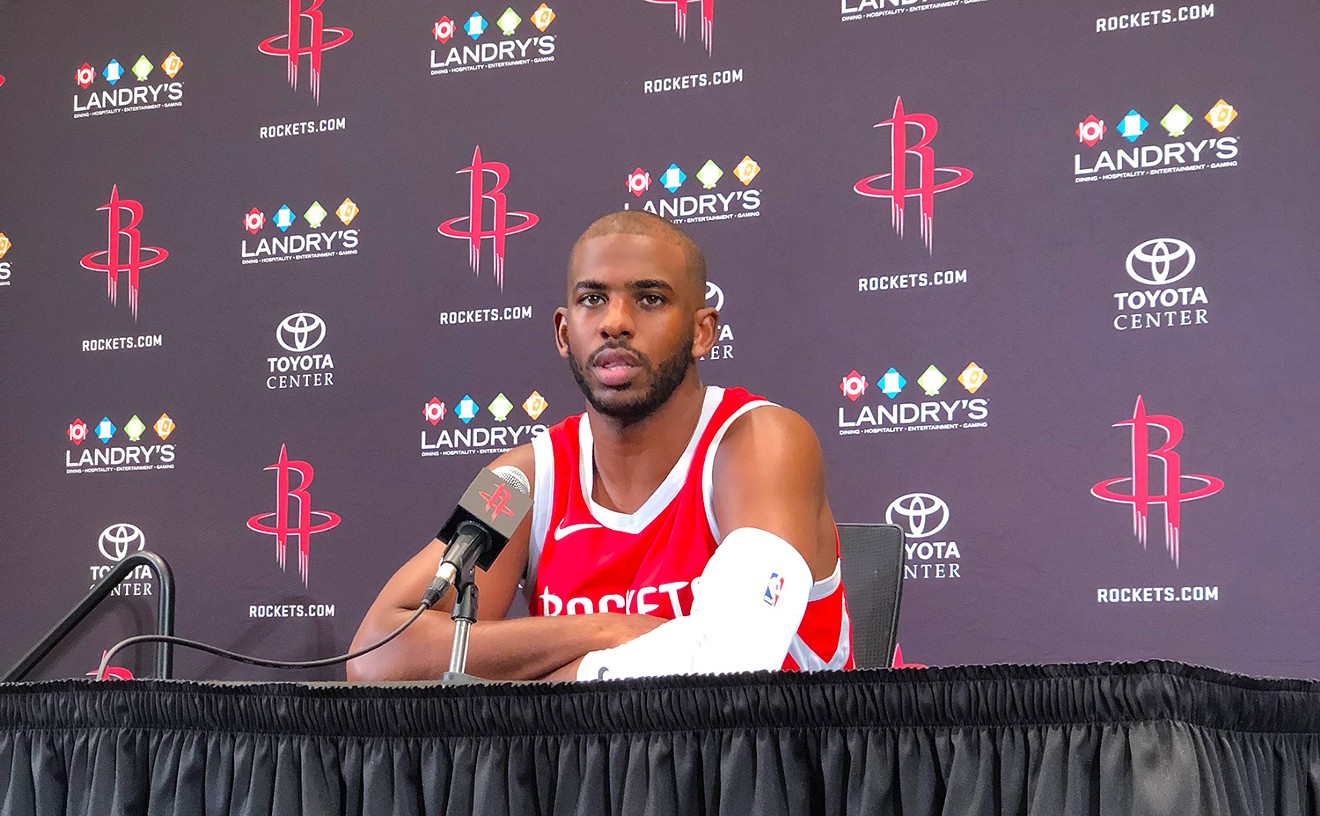 The Rockets are going to need a healthy Chris Paul to get where they want to go this season.