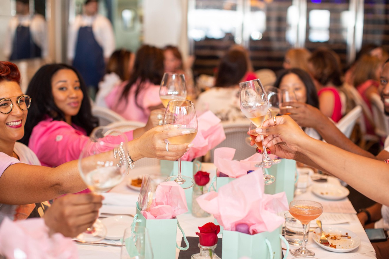 Brasserie 19 invites guests to don pink and drink pink at its Rosé Day brunch.