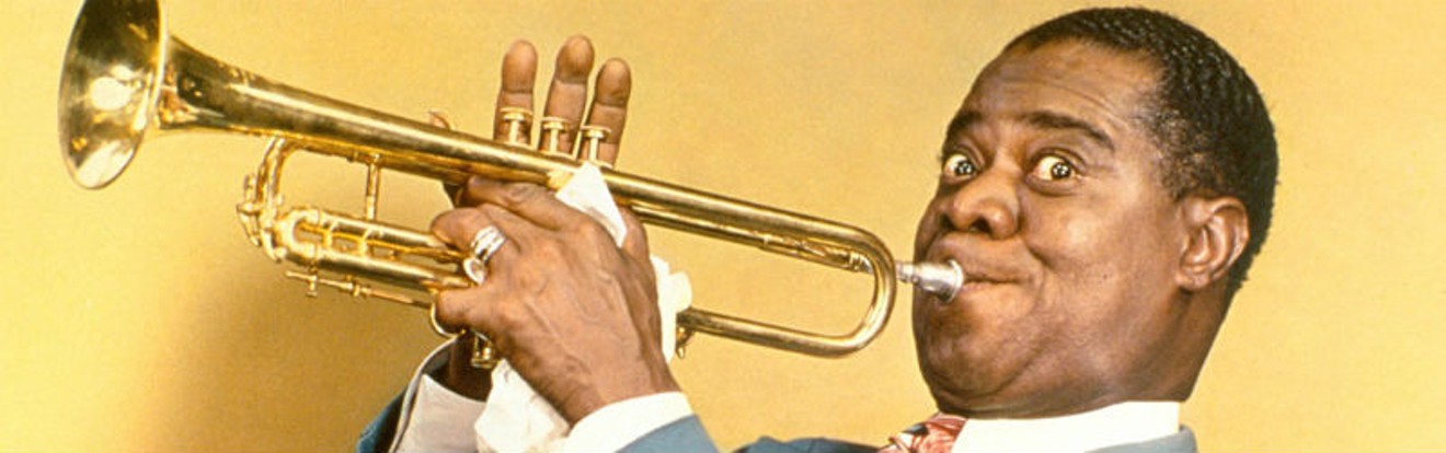 The last performance days of Louis Armstrong.