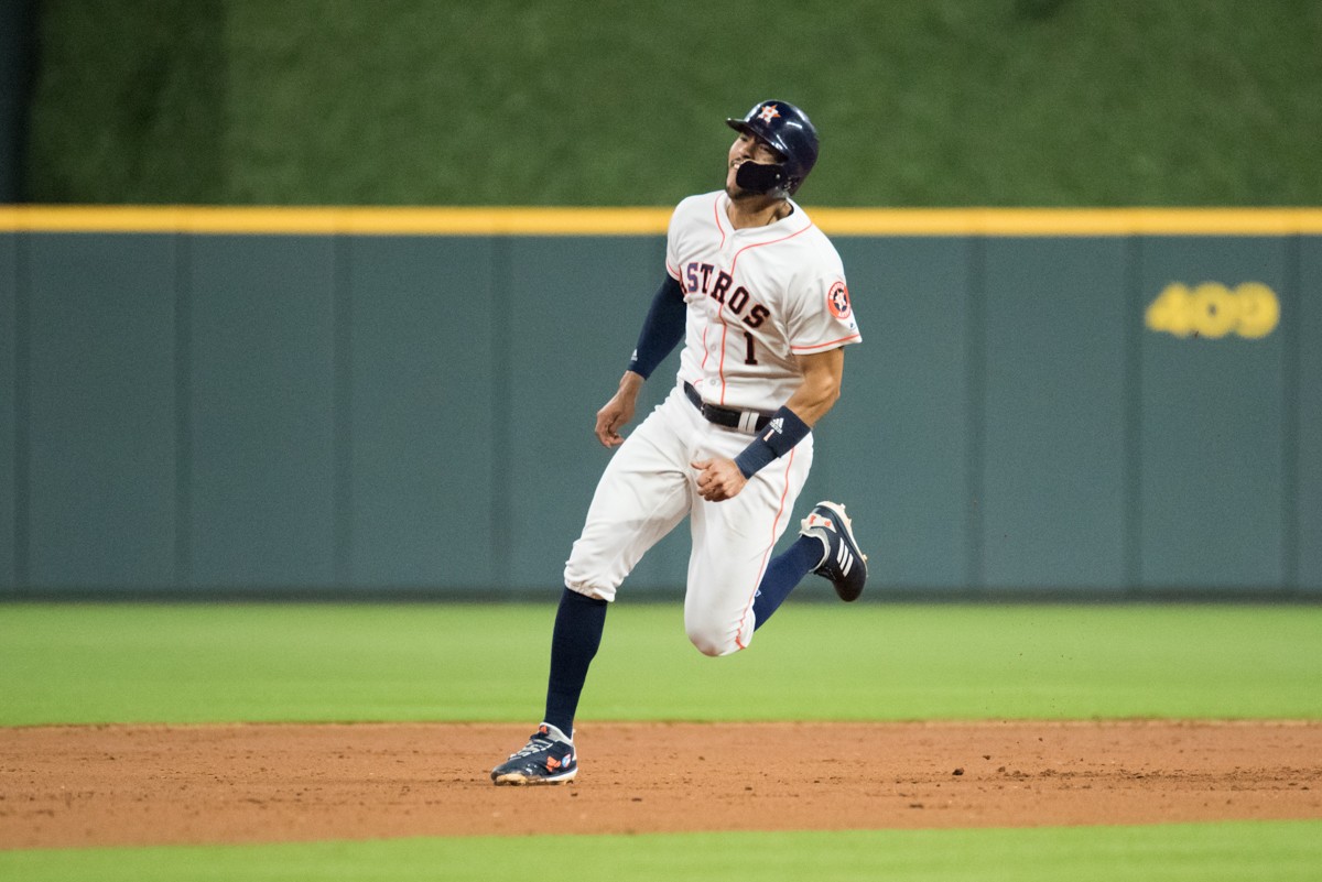 Carlos Correa is putting up a monster season so far, in his contract year.