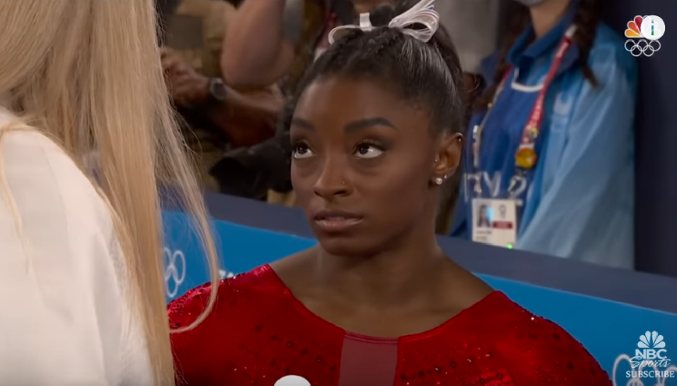 Simone Biles opts out of two individual events.