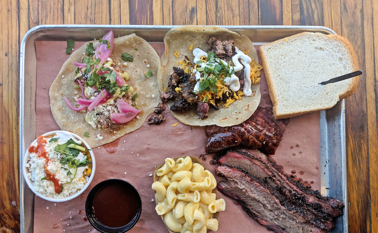 Barbecue and tacos from The Pit Room
