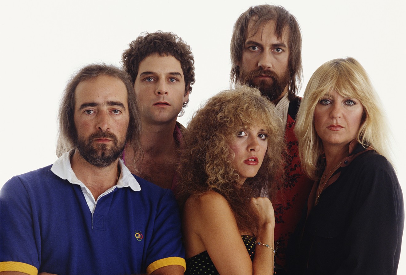Fleetwood Mac at the time of 1982's "Mirage" album: John McVie, Lindsey Buckingham, Stevie Nicks, Mick Fleetwood, Christine McVie.