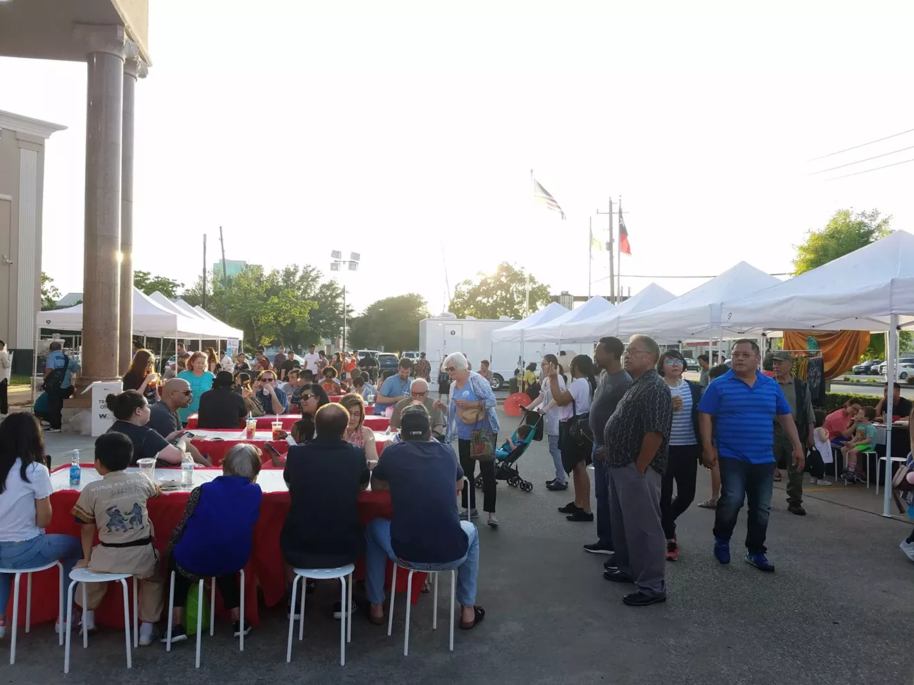 Patrons at Previous OCA Starry Nite Arts Festival