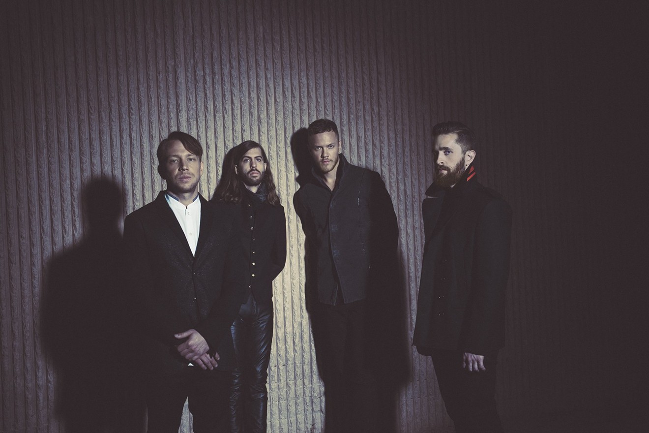 Imagine Dragons will fill Woodlands Pavilion with joyous sound.