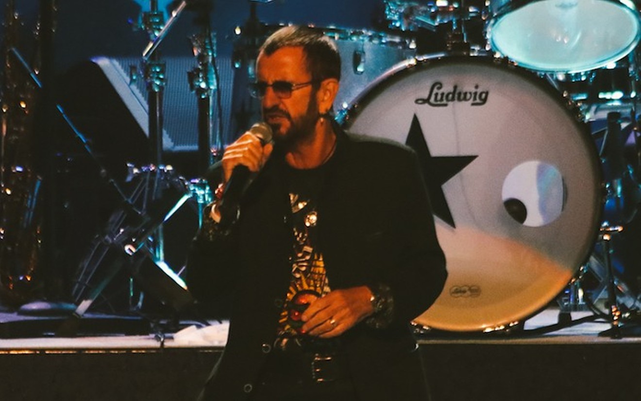 Ringo Starr still rocking in his 70s.