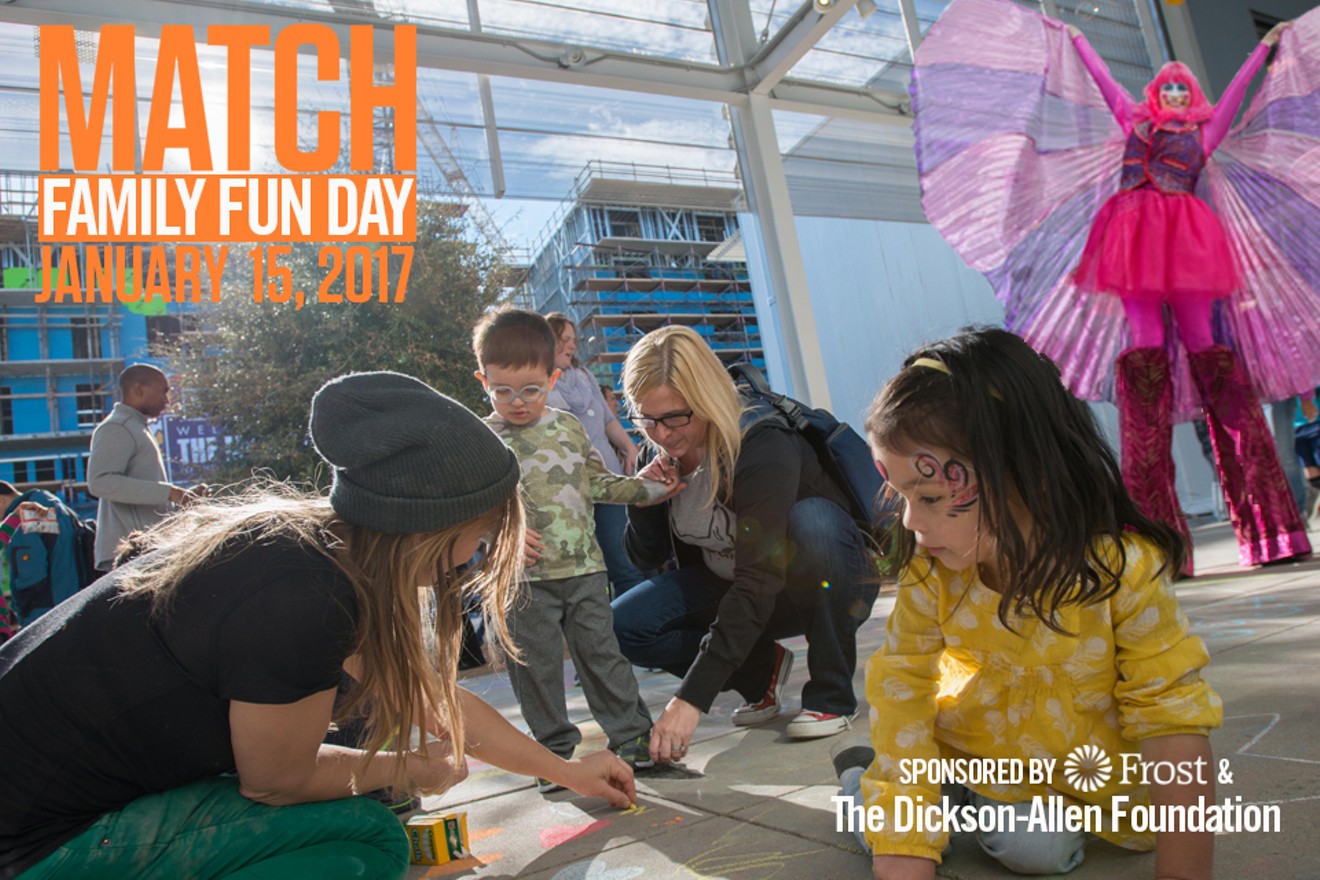 The MATCH has you covered this Sunday with countless free activities for you and your family.