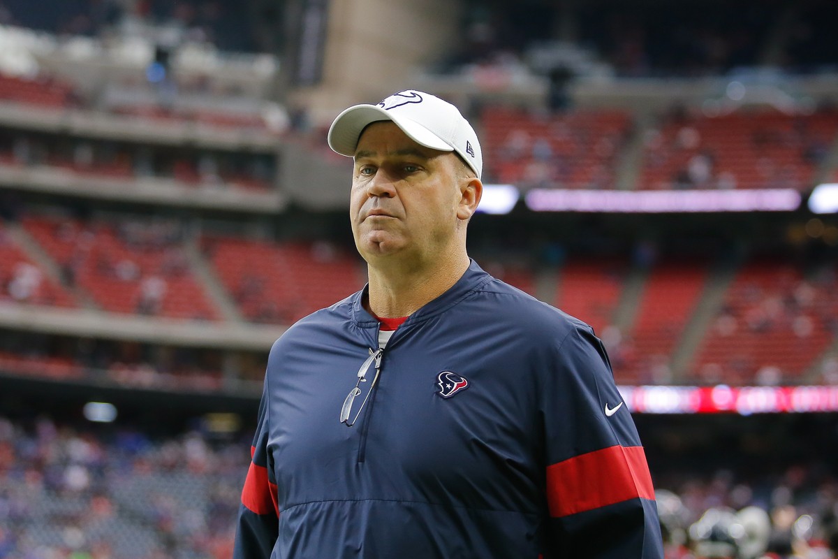 Bill O'Brien conducted his first official press conference as head coach AND general manager.