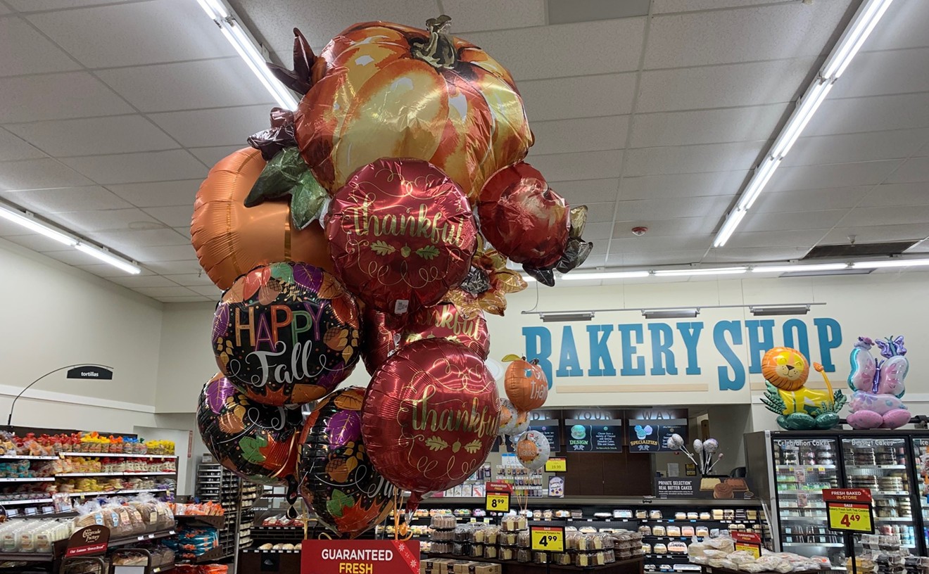 Grocery stores are ready for the hordes of Turkey Day shoppers.