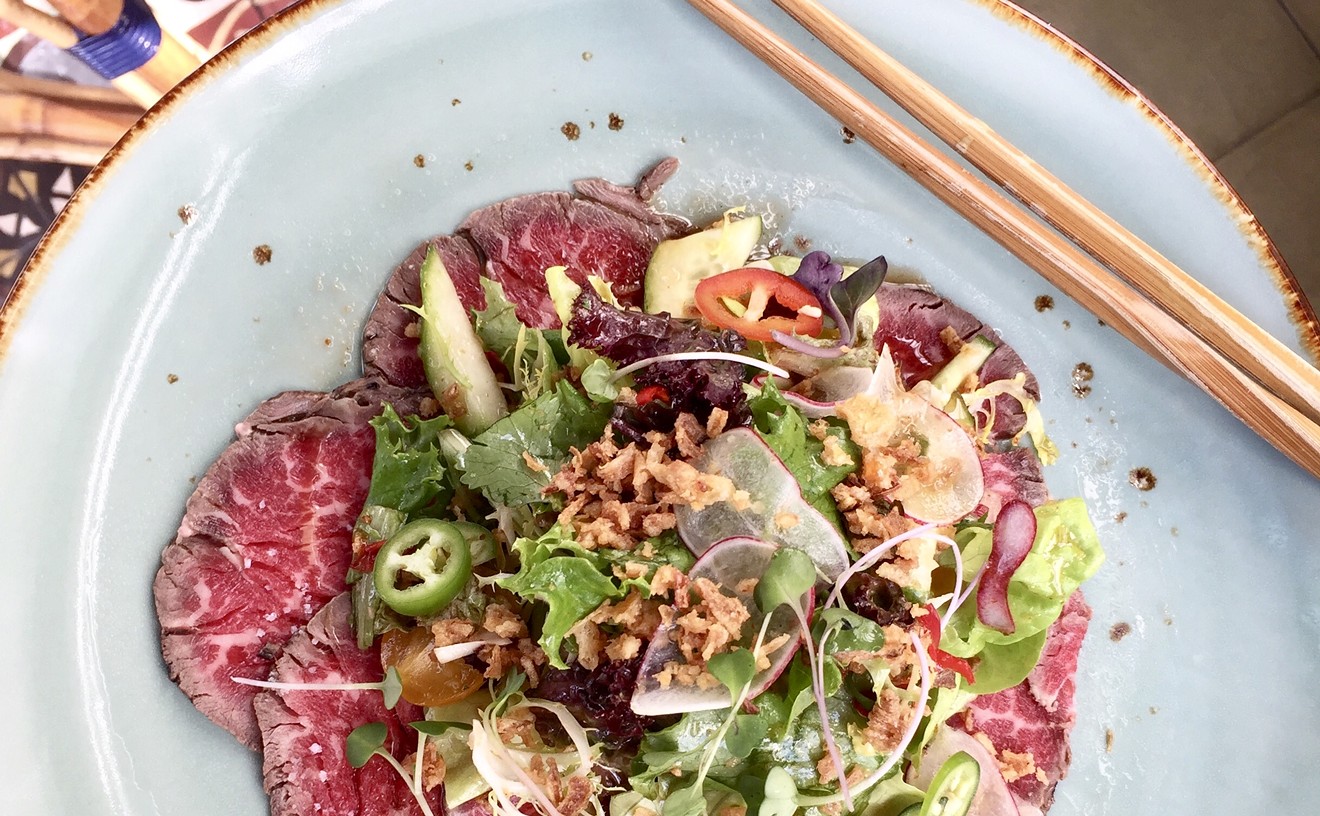 Goi Bo - Vietnamese beef salad at Le Colonial is a stellar example of French-Vietnamese cuisine.