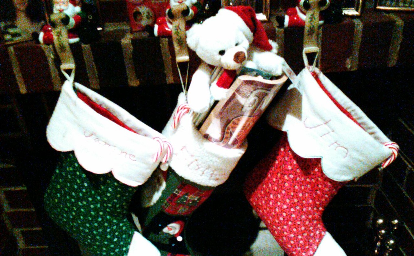Granted, my definition of "fits in the stocking" is very liberal.
