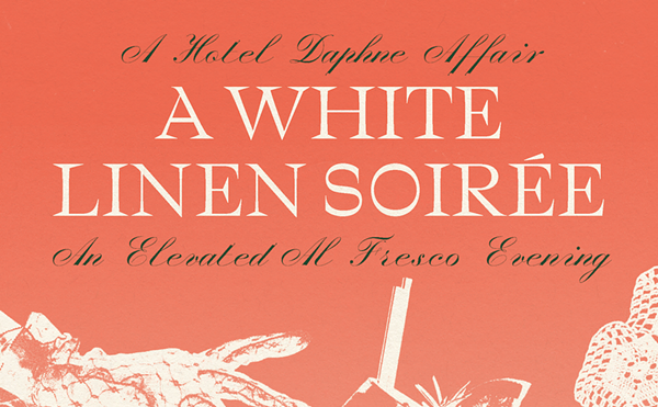 Image: THE DAPHNE AFFAIR: A WHITE LINEN SOIR&Eacute;E