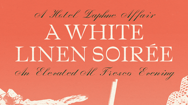 Image: THE DAPHNE AFFAIR: A WHITE LINEN SOIR&Eacute;E