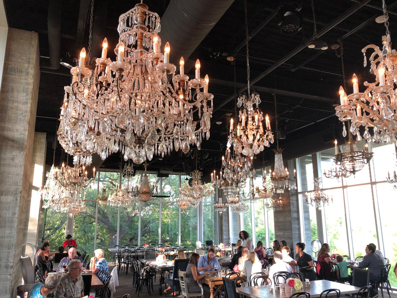 Want to do date night underneath a canopy of crystal chandeliers? Now's your chance.