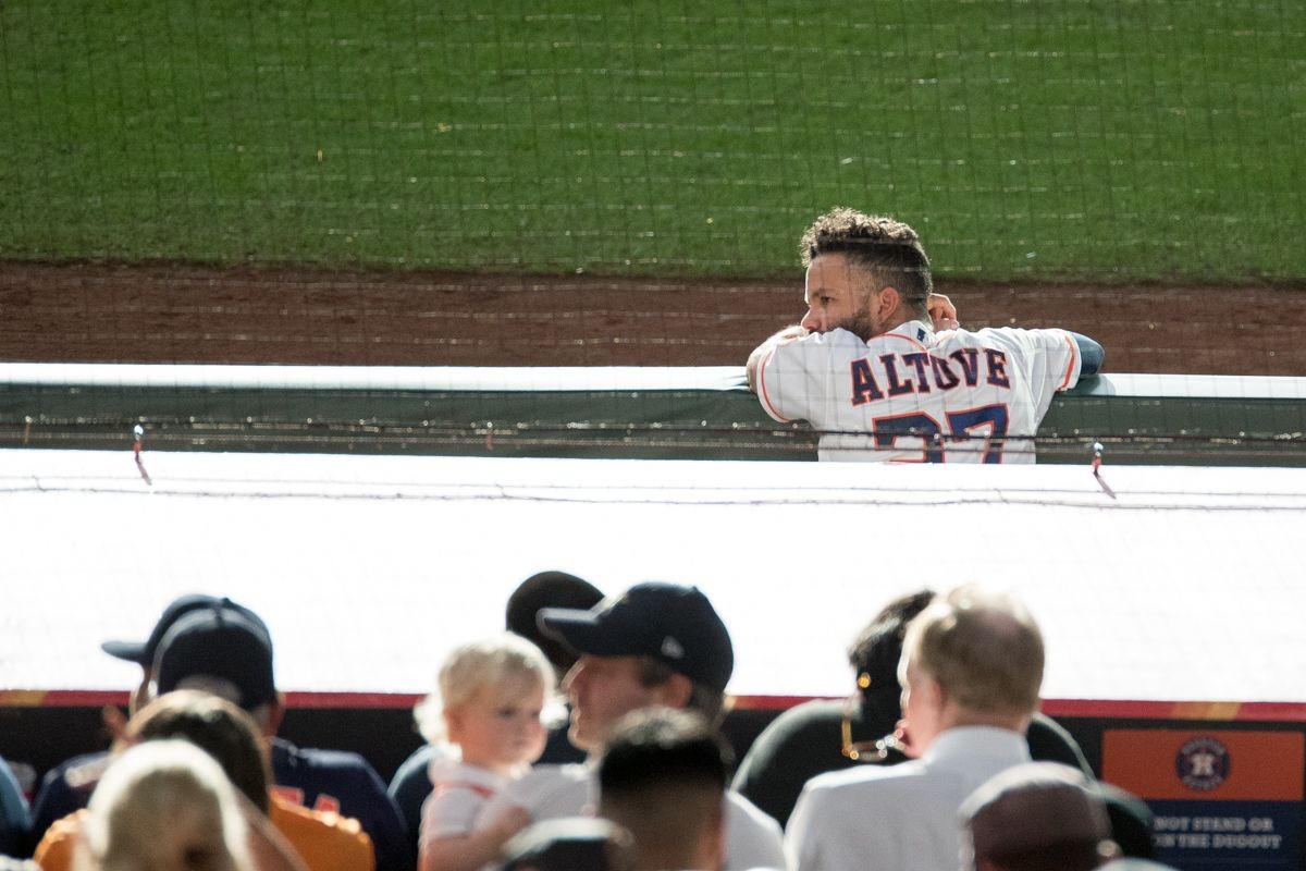 Fans can once again see Jose Altuve up close at Minute Maid Park.