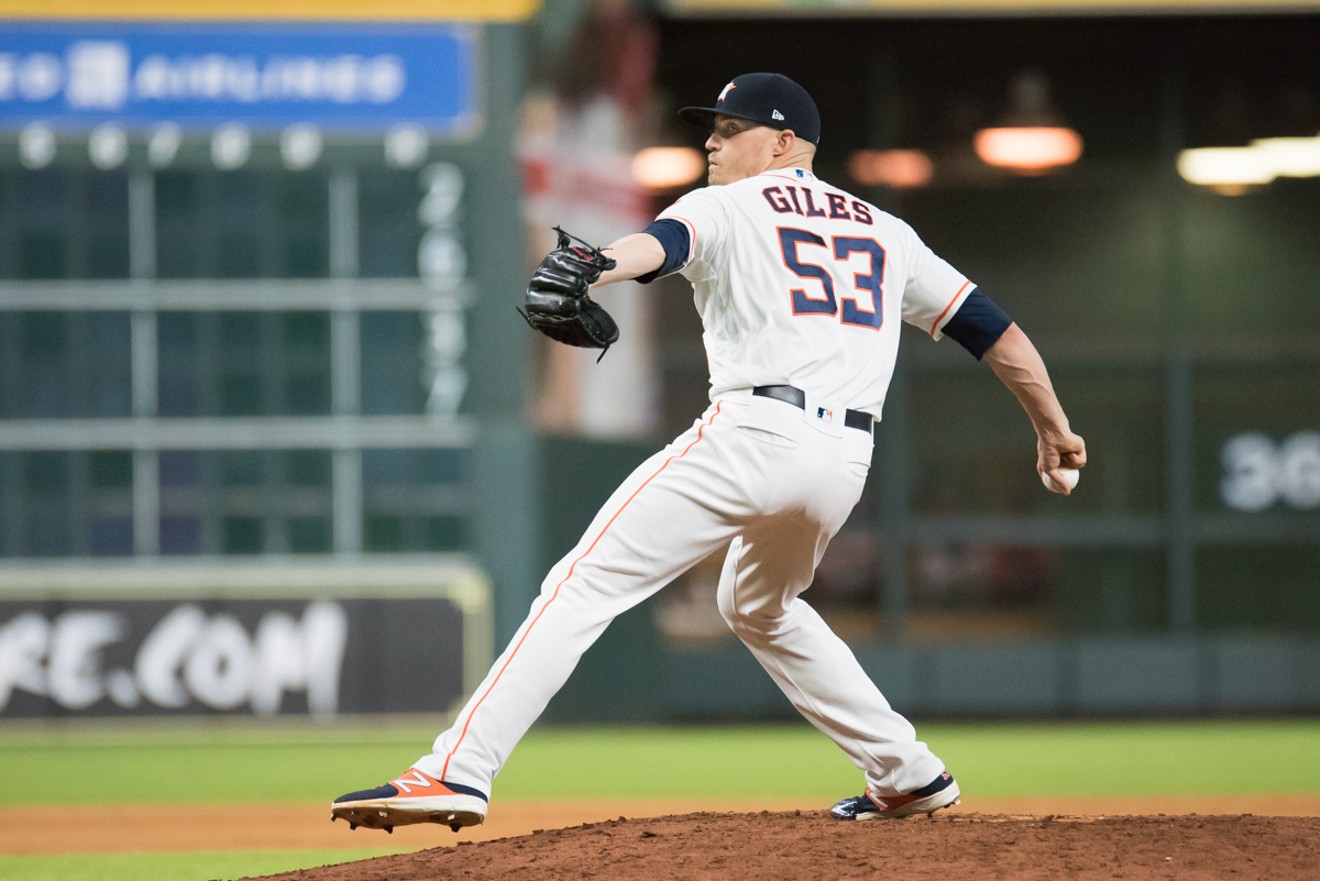 Ken Giles has struggled this season, especially in non-save situations. On Tuesday, his frustrations boiled over.