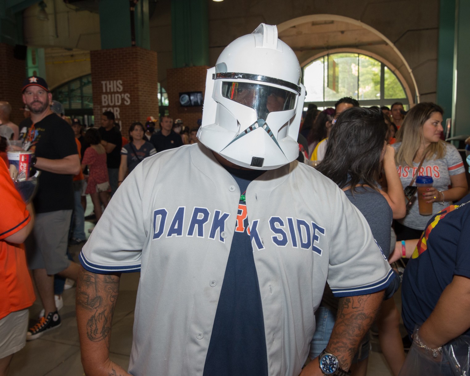 The Astros Beat the Rangers on Star Wars Night