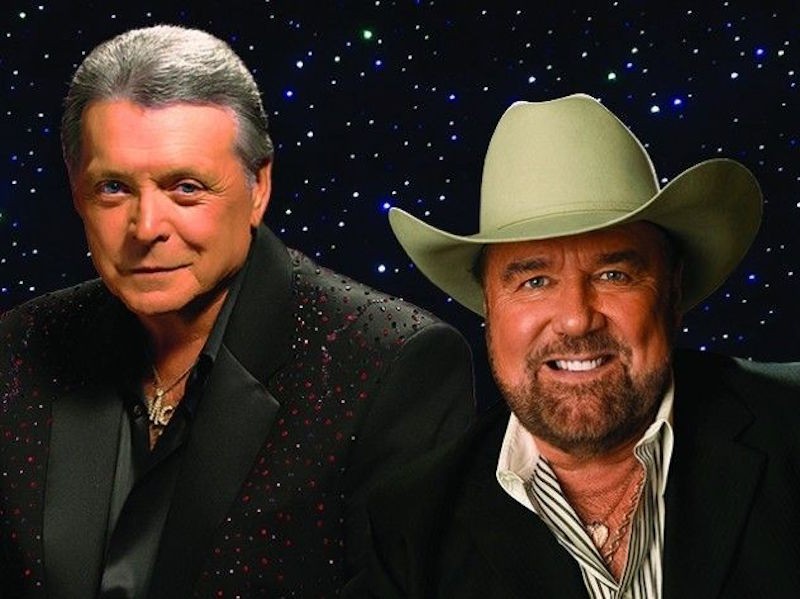 Texas legends Mickey Gilley and Johnny Lee pick up their Urban Cowboy Reunion tour with a stop at The Dosey Doe in the Woodlands on Tuesday, July 13.