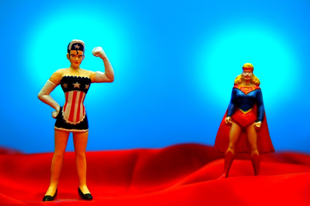 American Maid vs. Supergirl.
