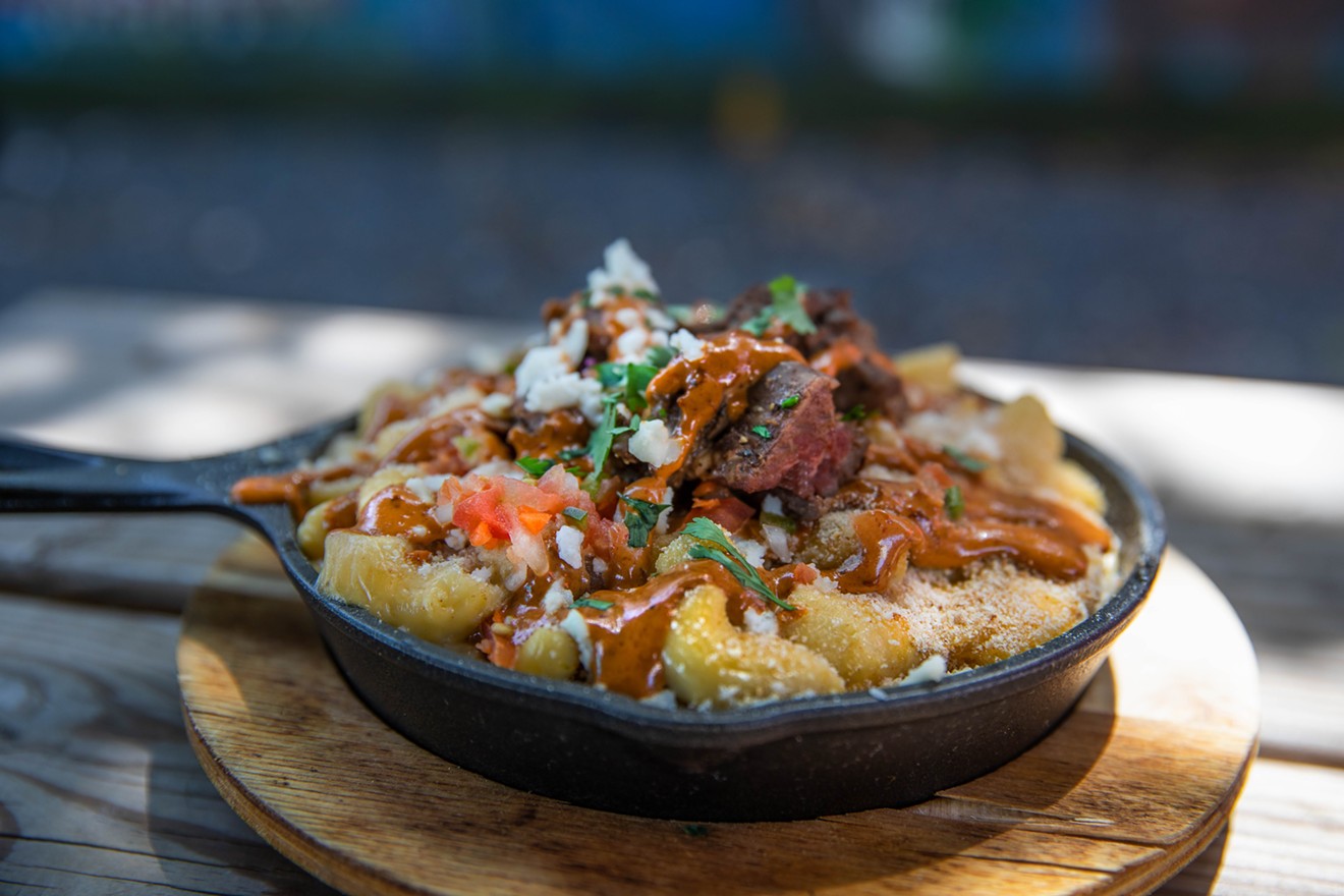 You'll find baked mac and cheese, trash can style nachos and epic smashburgers on the revamped menu at Revelry on Richmond.
