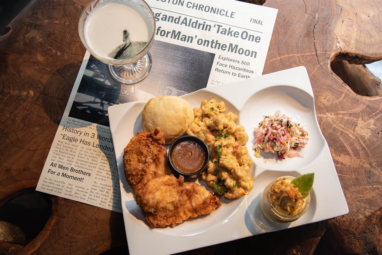Get a 1969-style TV Dinner at Bayou & Bottle