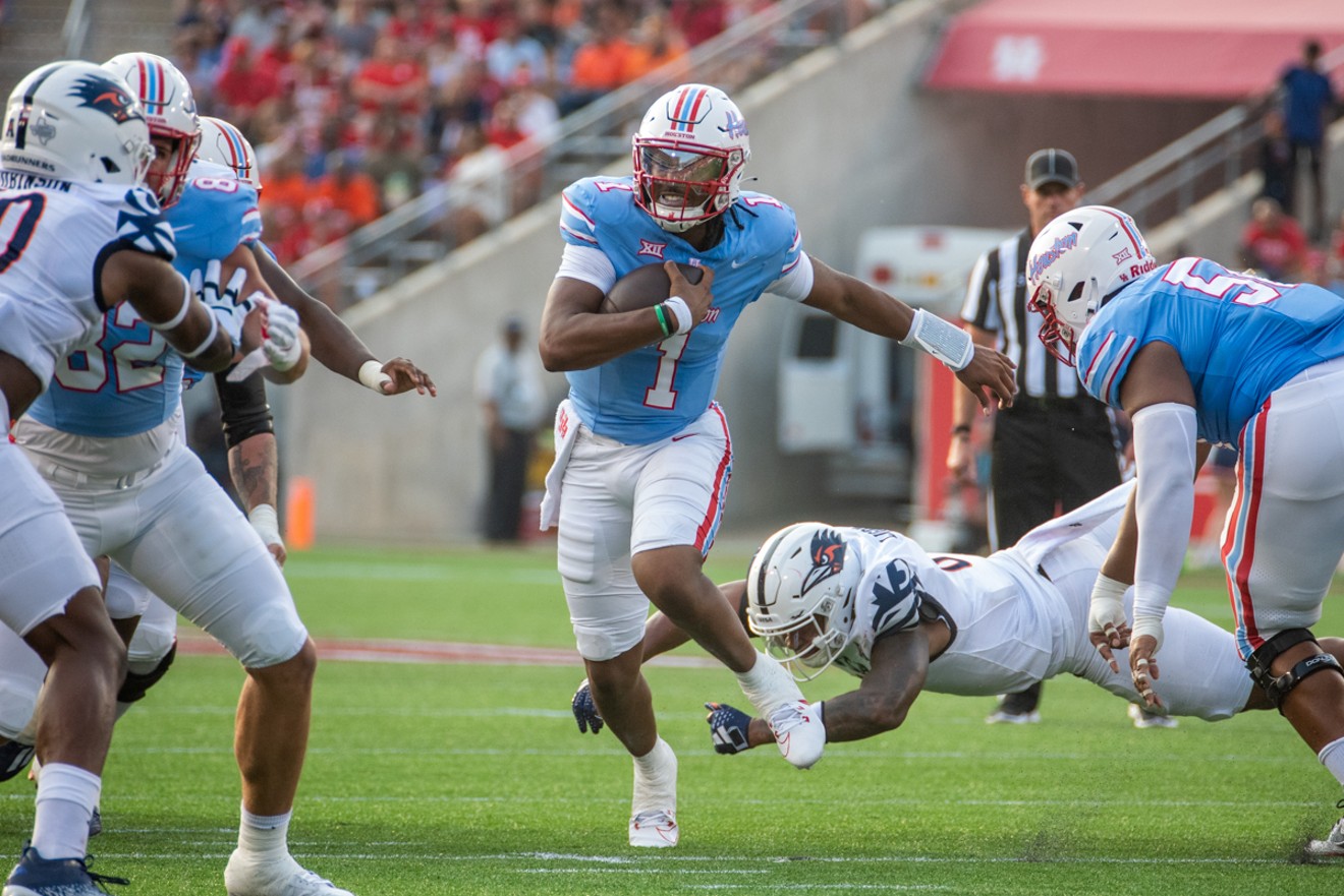 The light blue uniforms the Coogs wore in the 2023 oprnrt will get dusted off again, much to the chagrin of the Tennessee Titans.