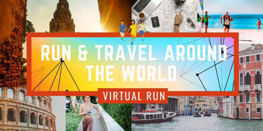 Travel & Virtual Run Around the World 2020