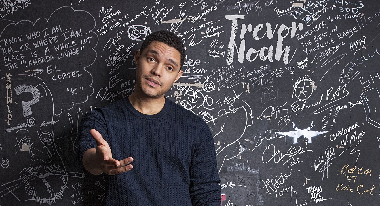 Besides The Daily Show, Trevor Noah has a new standup special on Netflix, Afraid of the Dark.