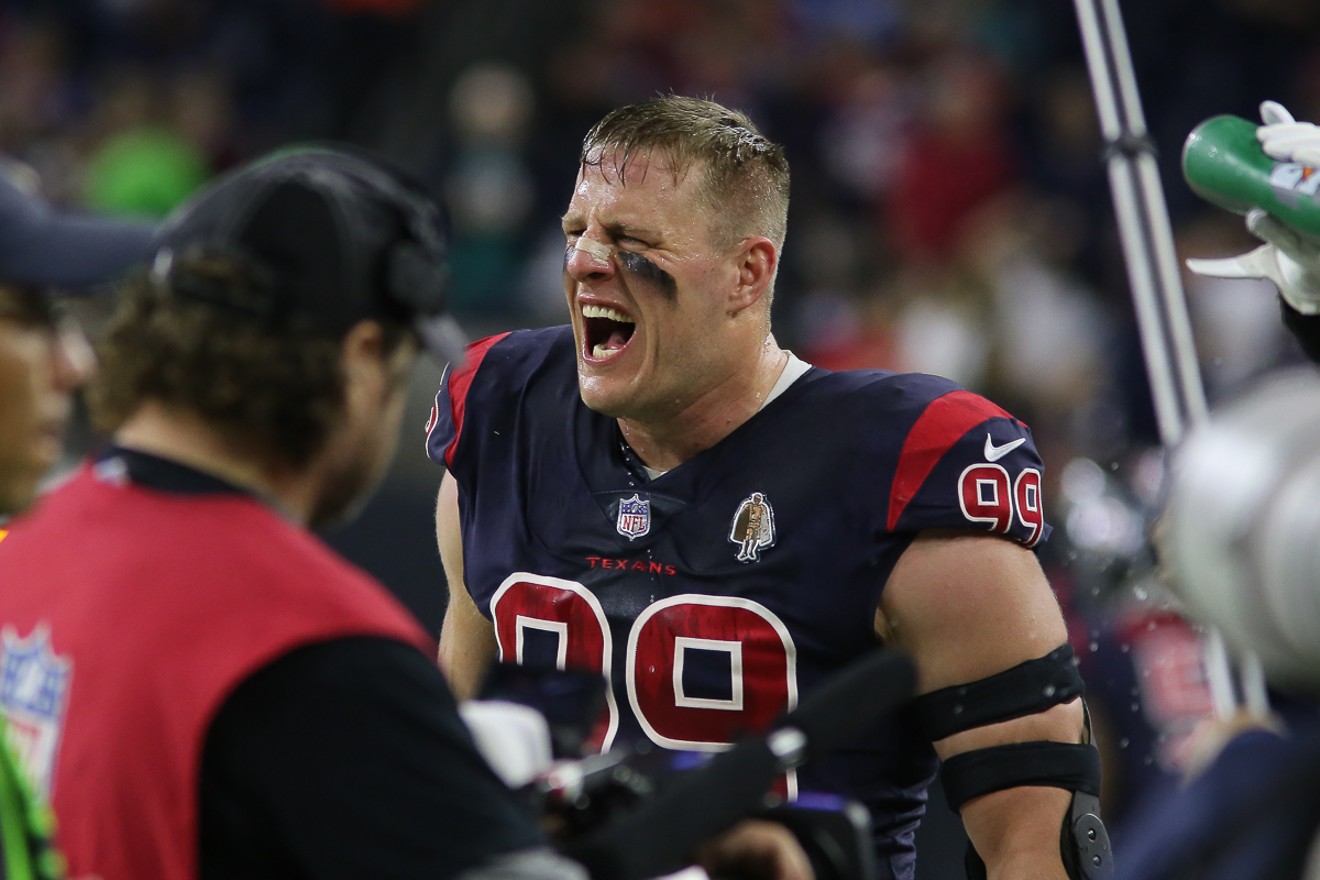 Could we get another chapter of J.J. Watt in a Texans uniform?