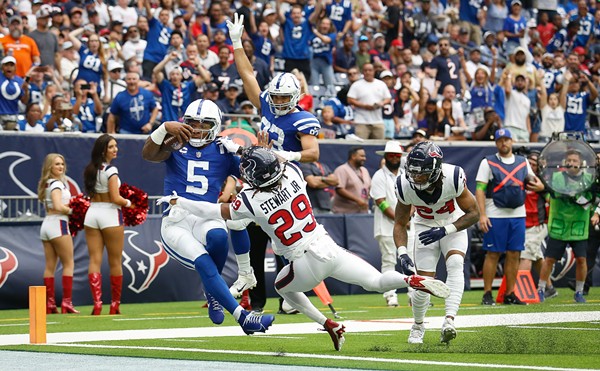 NFL Week 2: Colts 31, Texans 20 — How to Lose a Game in Ten Plays