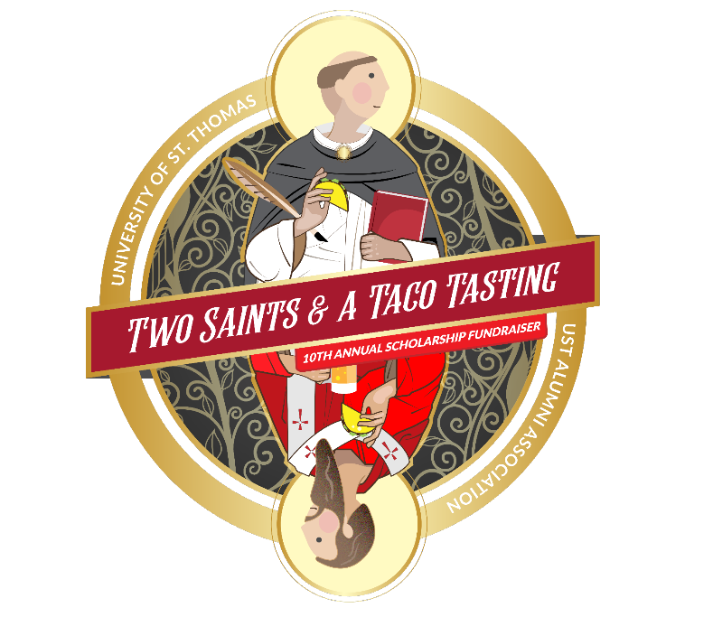 Two Saints and a Taco Tasting logo