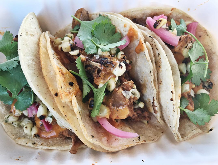 When in season, the Jackfruit Carnitas are a hot item. - PHOTO BY STEPHANIE HOBAN