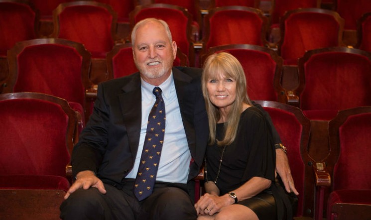 Russell and Glenda Gordy are giving back to Stages. - PHOTO COURTESY OF WILSON PARISH