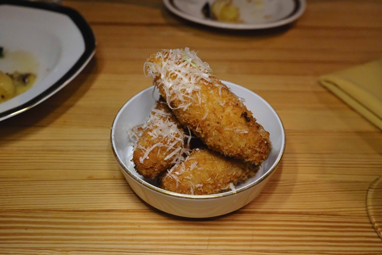 Ham and cheese croquettes. - PHOTO BY MAI PHAM