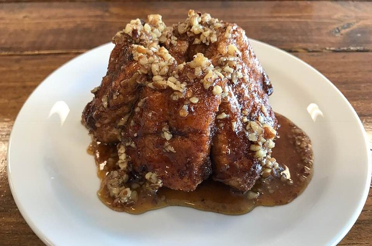 This made-to-order pecan pie monkey bread is worth the wait. - PHOTO BY JENNIFER FULLER