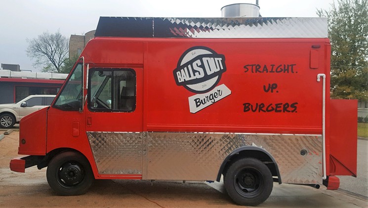 Rolling with Balls Out Burger. - PHOTO COURTESY OF BALLS OUT BURGER